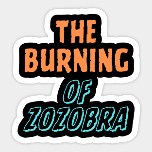 The Burning Of Zozobra Sticker